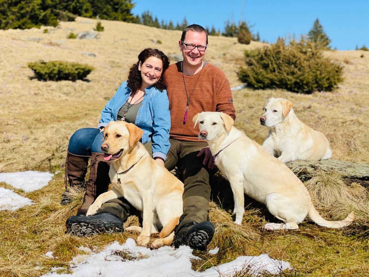 Naturforsthaus Gartenblick Fuer Hunde - Und Naturverbundene Menschen Preitenegg ภายนอก รูปภาพ